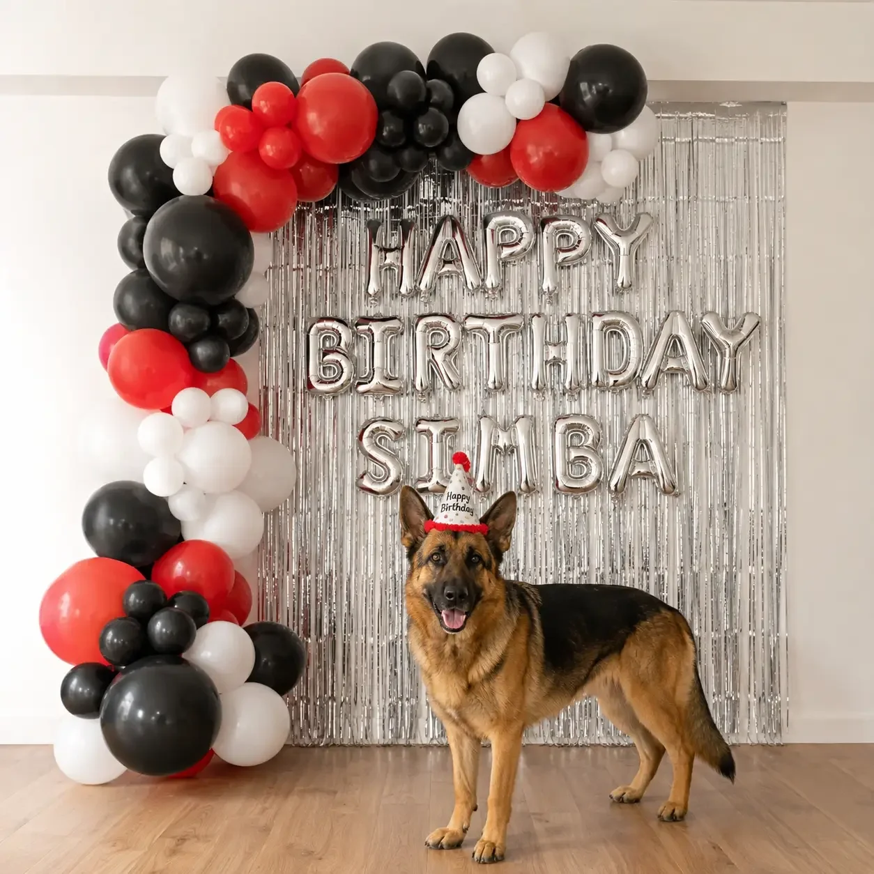 cutedogbirthdaydecorationathome4918c2f56c4645f9a317f701459bb46c