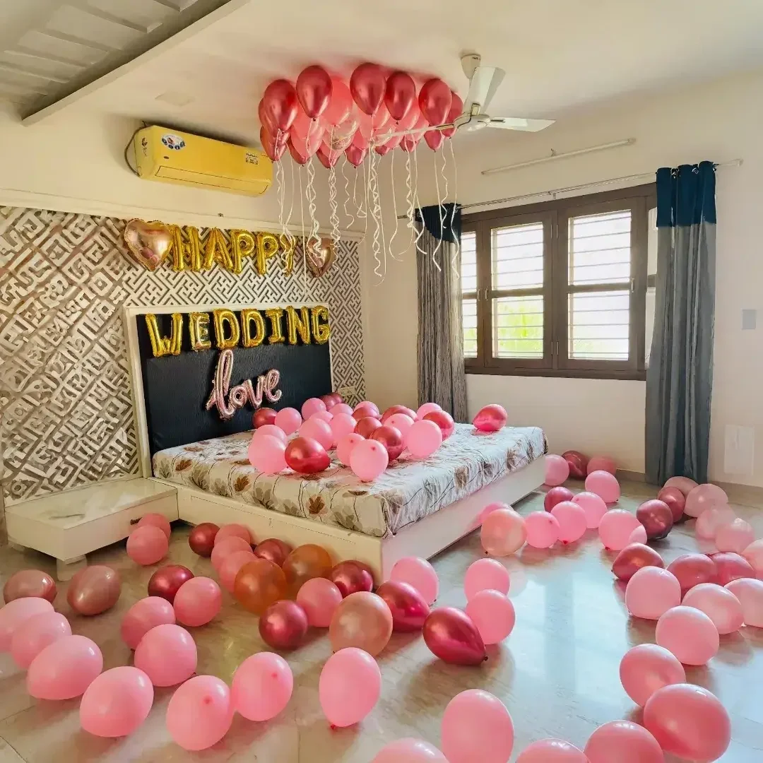 Happy Love Marriage Decoration Setup