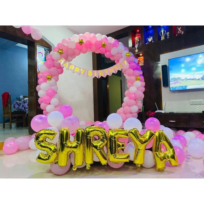 Daughter Birthday Balloon Decor 