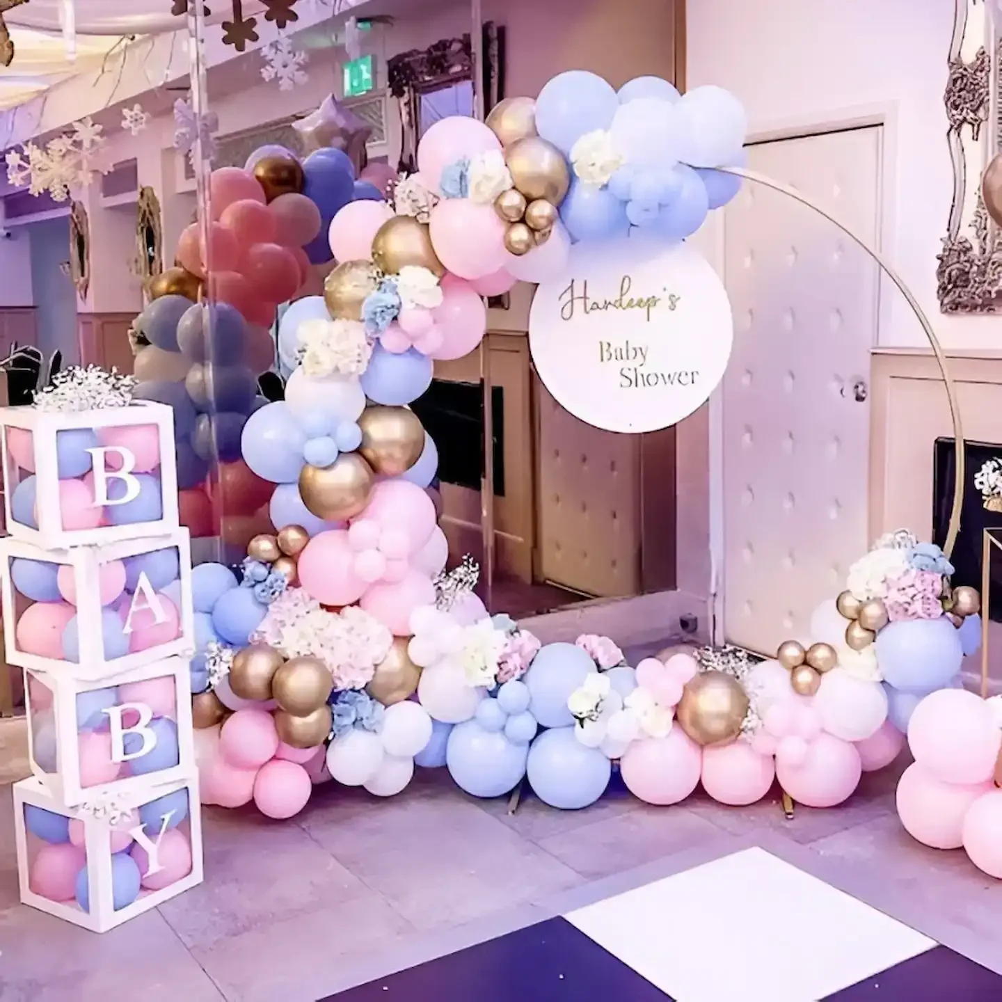 Customized Dreamy Backdrop for Babies Setup