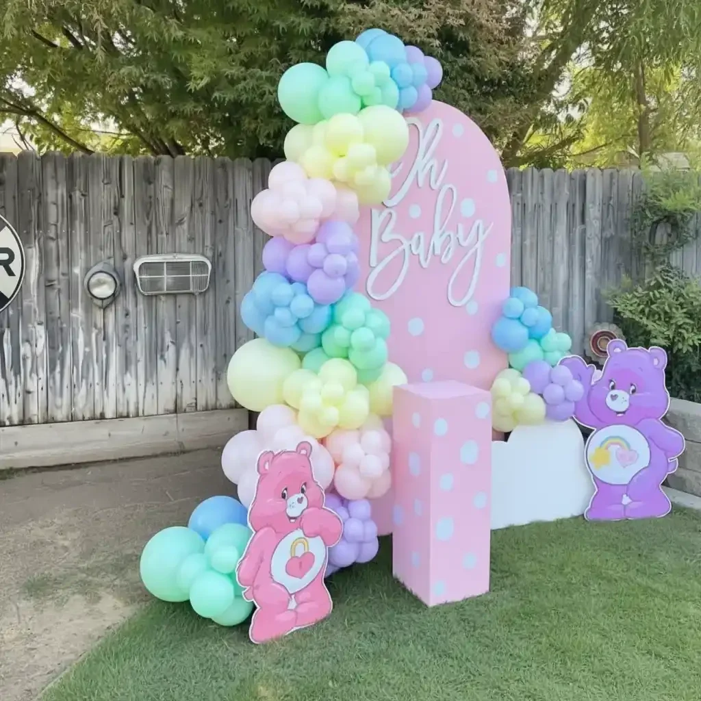 Oh Baby Balloon Decoration for Baby Shower Setup