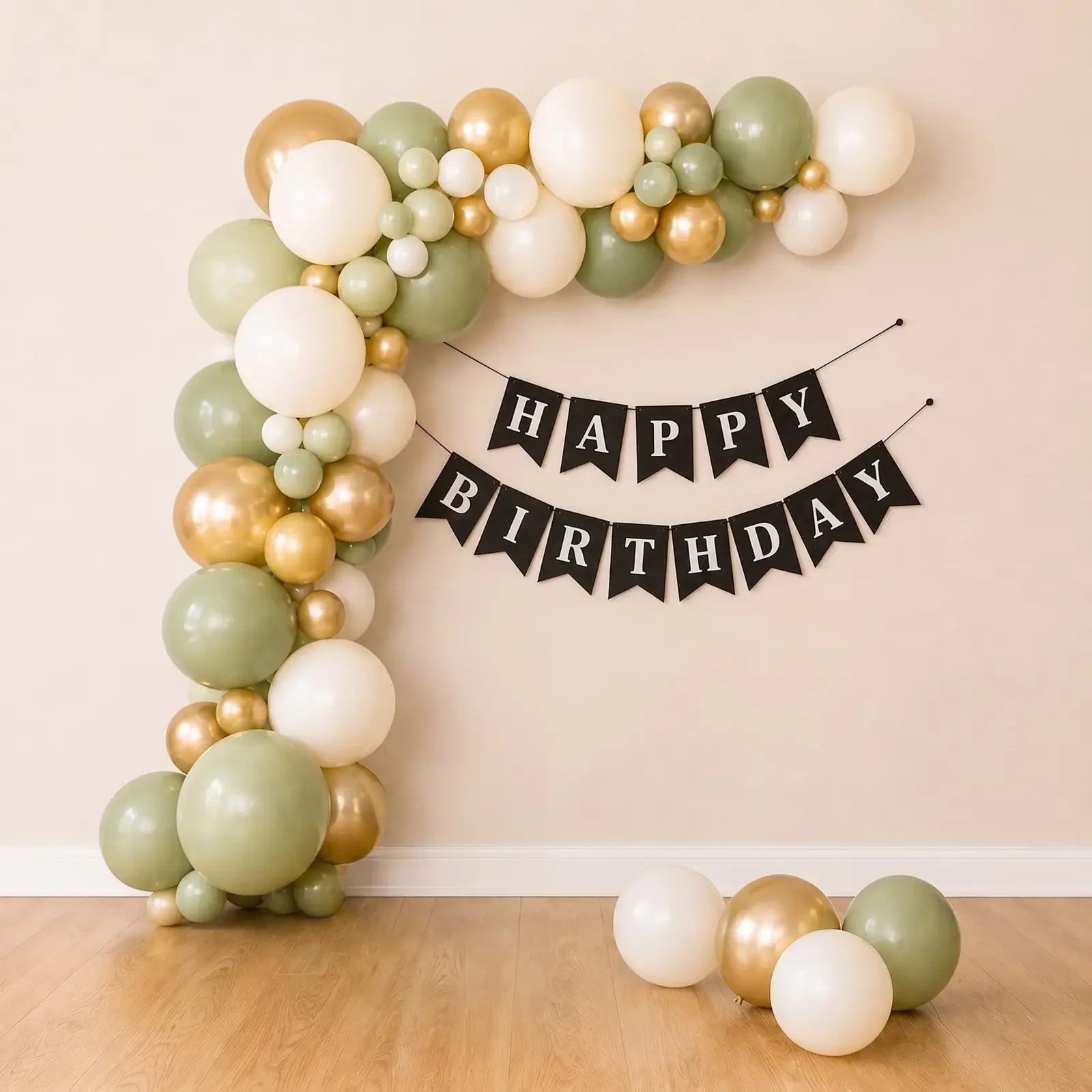 Simple Arch Decor for Pets Birthday Setup