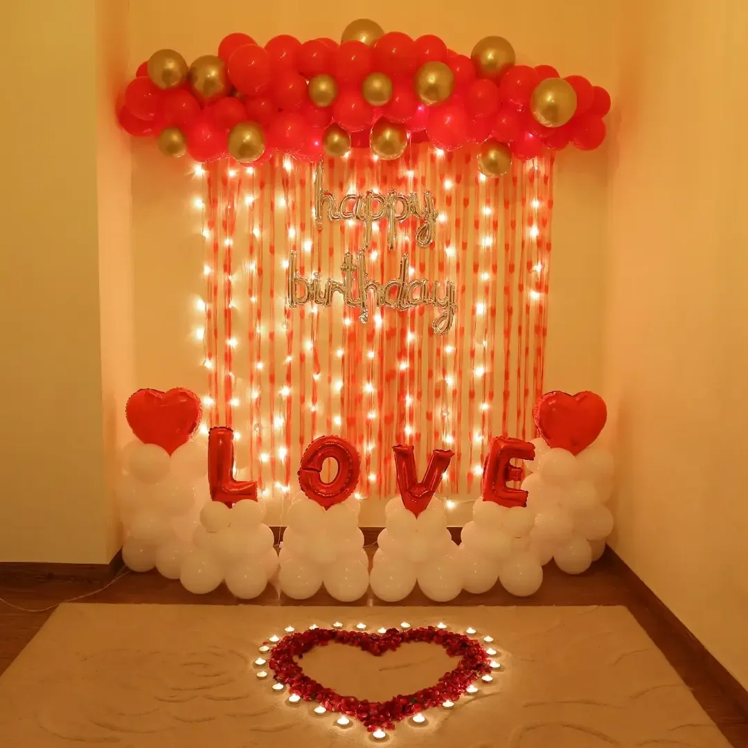 VDay Special Horizontal Arch Balloon Dcor11706342712
