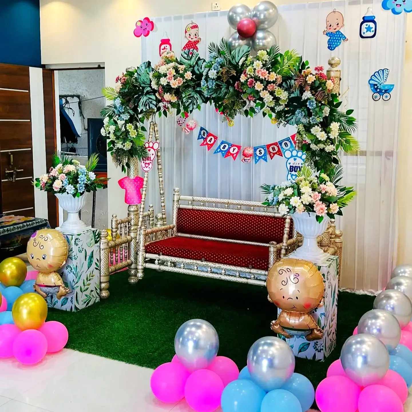 Swing Decoration For Baby Shower Detup
