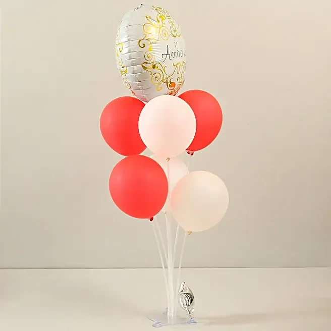 Classy Anniversary Balloon Bouquet Set