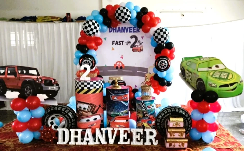 CarsTheme2ndBirthdayDecor