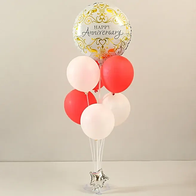 Classy Anniversary Balloon Bouquet Set