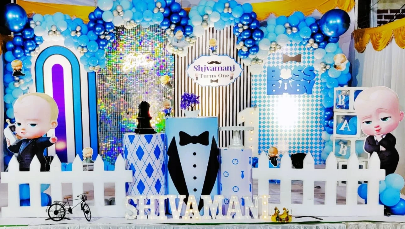 BabyBossRoyalBalloonThemeDecor