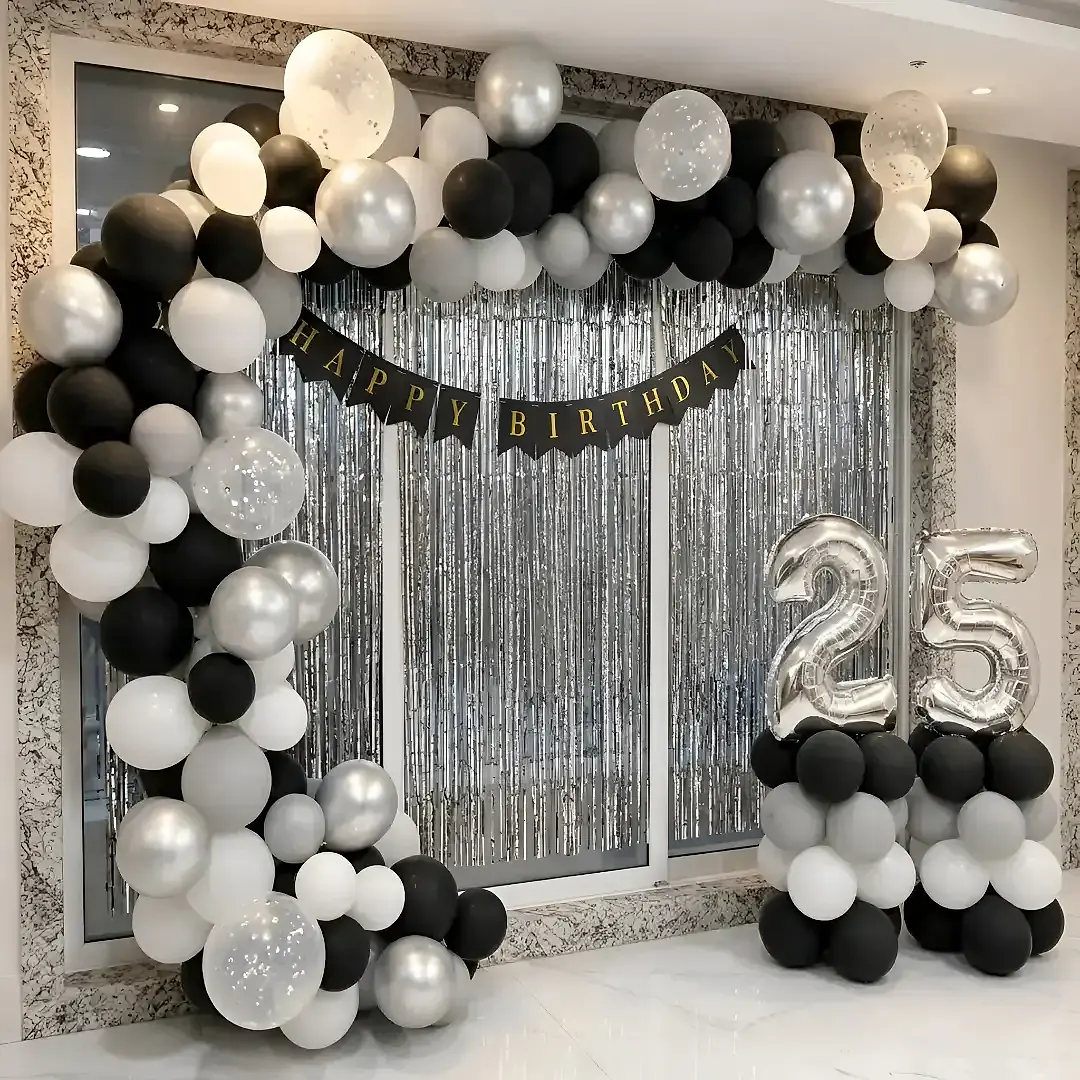 Happy Birthday Balloon Arch Set