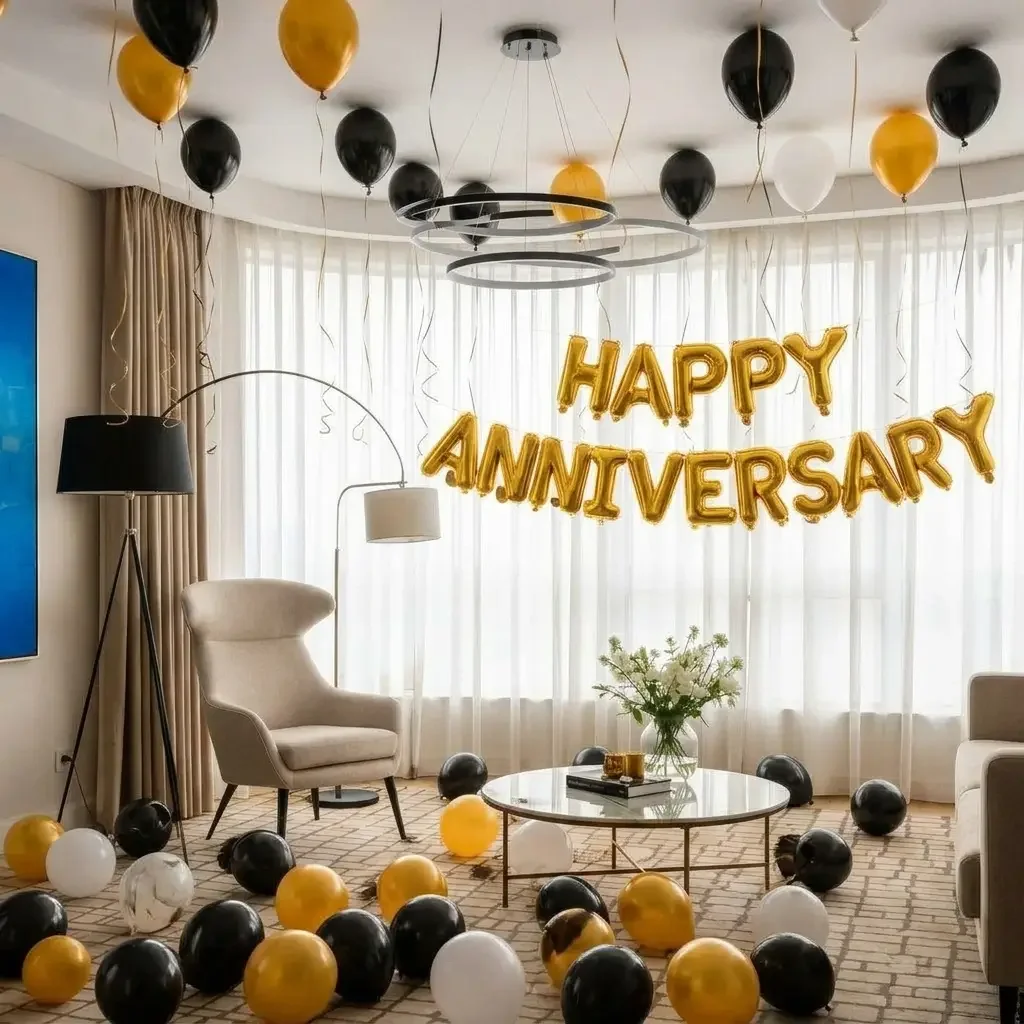 Happy Anniversary Party Decoration Set