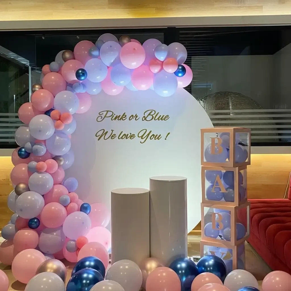 Pink or Blue Decoration Setup