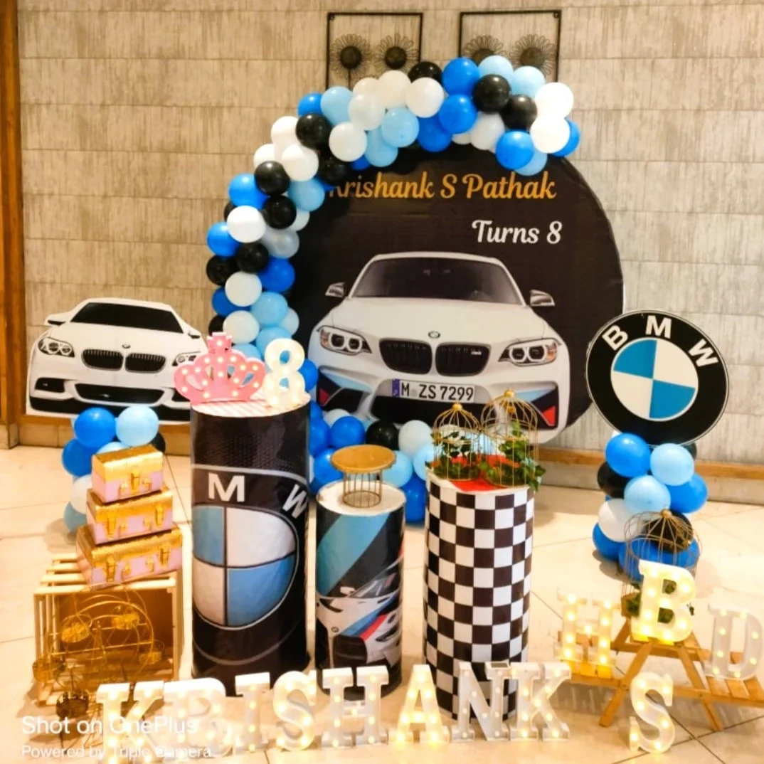 BMWCarThemeBirthdayDecor