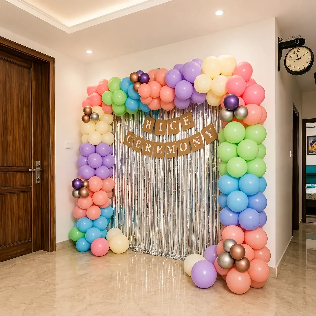 Rice Ceremony Home Decoration Setup
