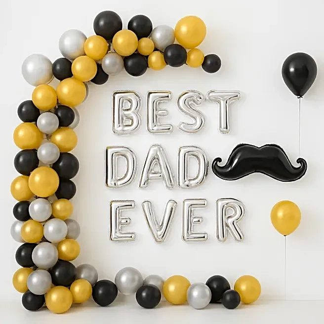 premiumclassyballoondecorforbestdadever1