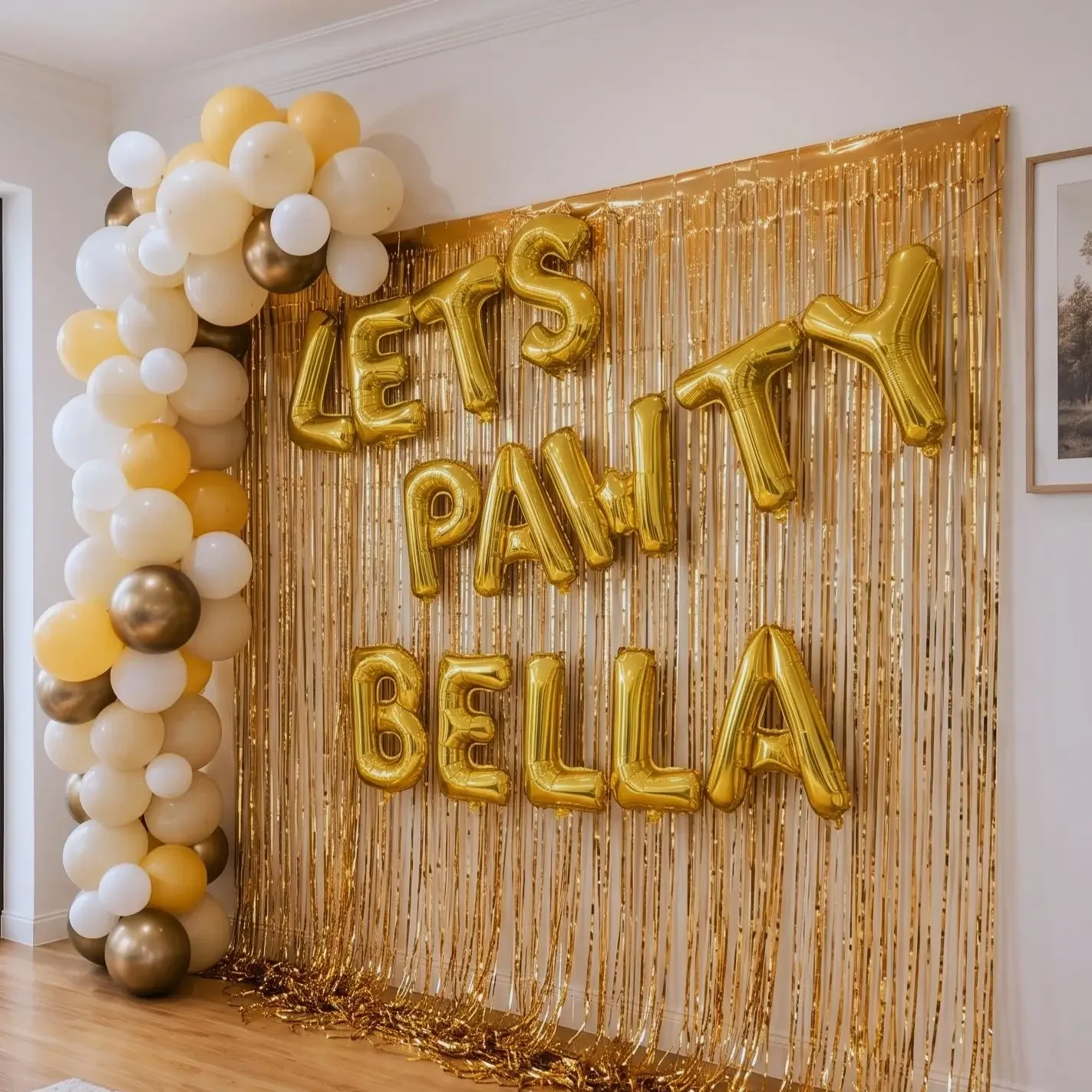 Cute Puppy Balloon Decoration Setup