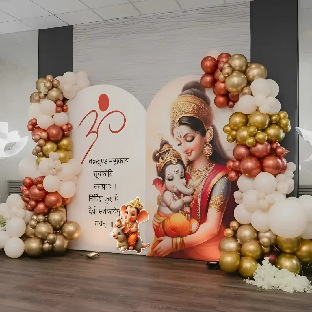 Premium Baby Annaprashan Ceremony Decor Setup