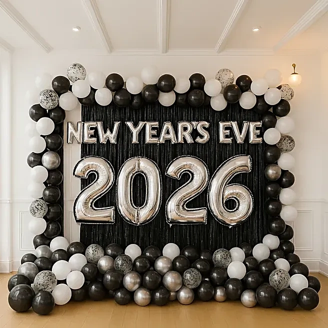 monochromemidnightnewyeareveballoondecor1