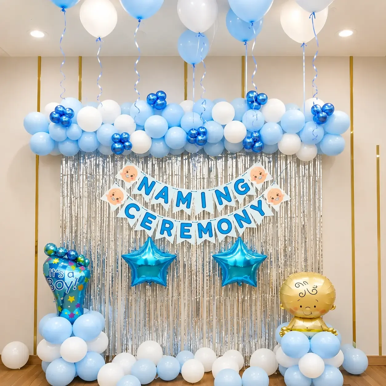 Naming Ceremony Setup at Home Decor