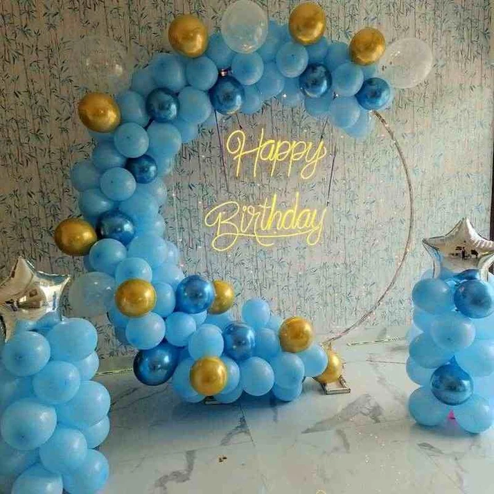 Birthday Balloon Ring Decoration 