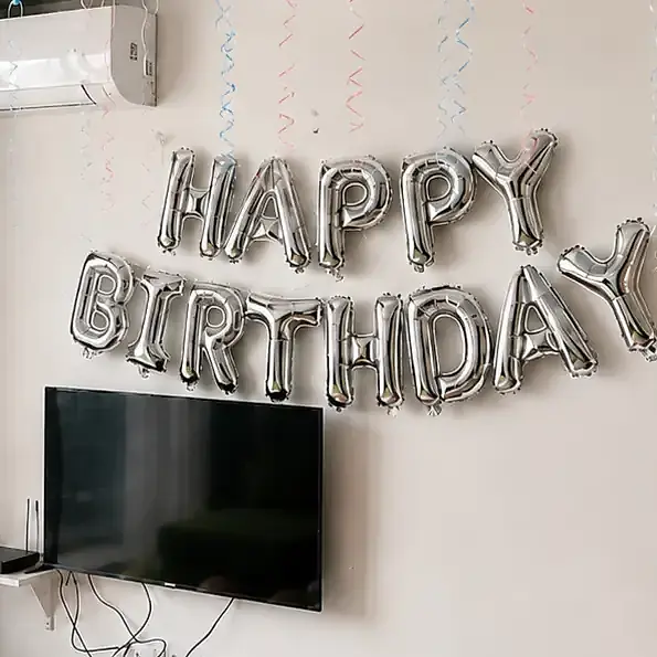 Dreamy Balloon Birthday Decoration Setup