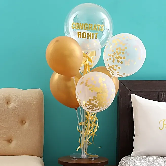 shiningcongratulationsballoonbouquetforhim1