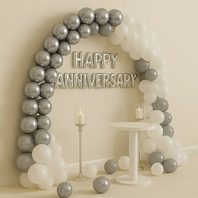 silverngreyanniversaryballoondecor2