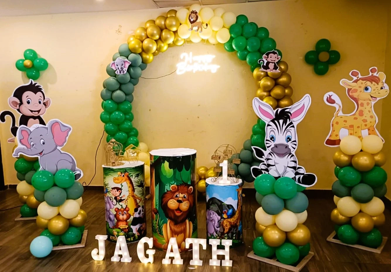JungleJoyBirthdayThemeDecoration
