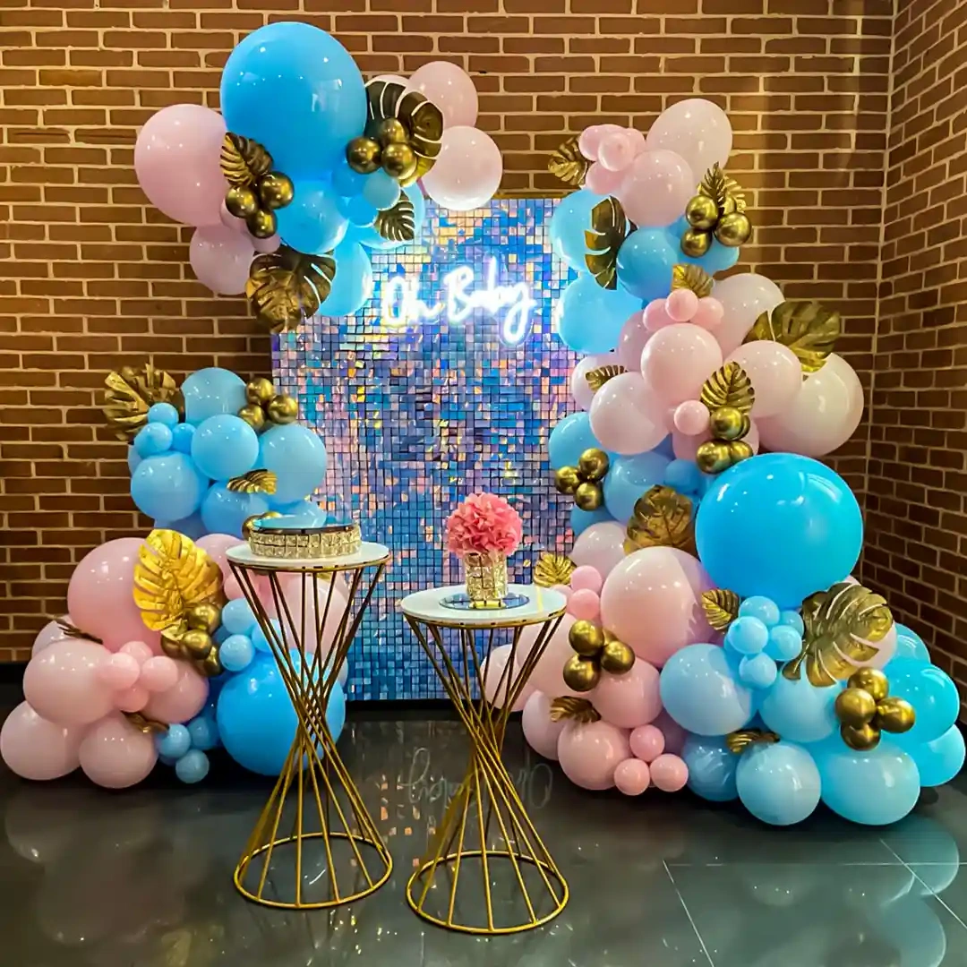 Oh Baby Pastel Themed Sequin Decor Set