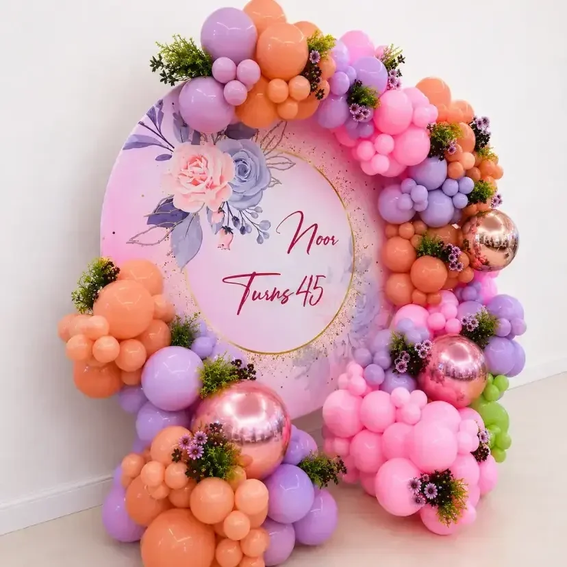 Customized Birthday Decoration Setup