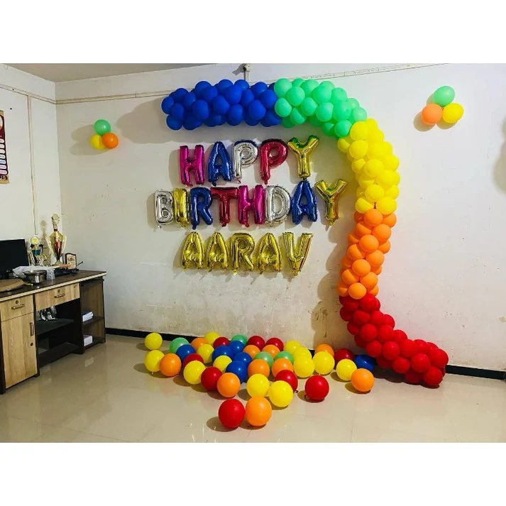 Kids Birthday Balloon Decor Set 