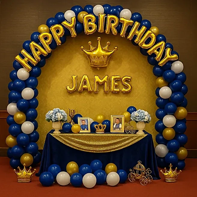 majesticbirthdayballoondisplay2