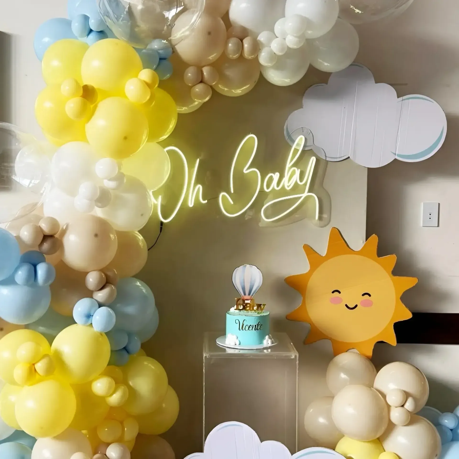Bundle of Joy Bash Baby Shower Decoration Setup