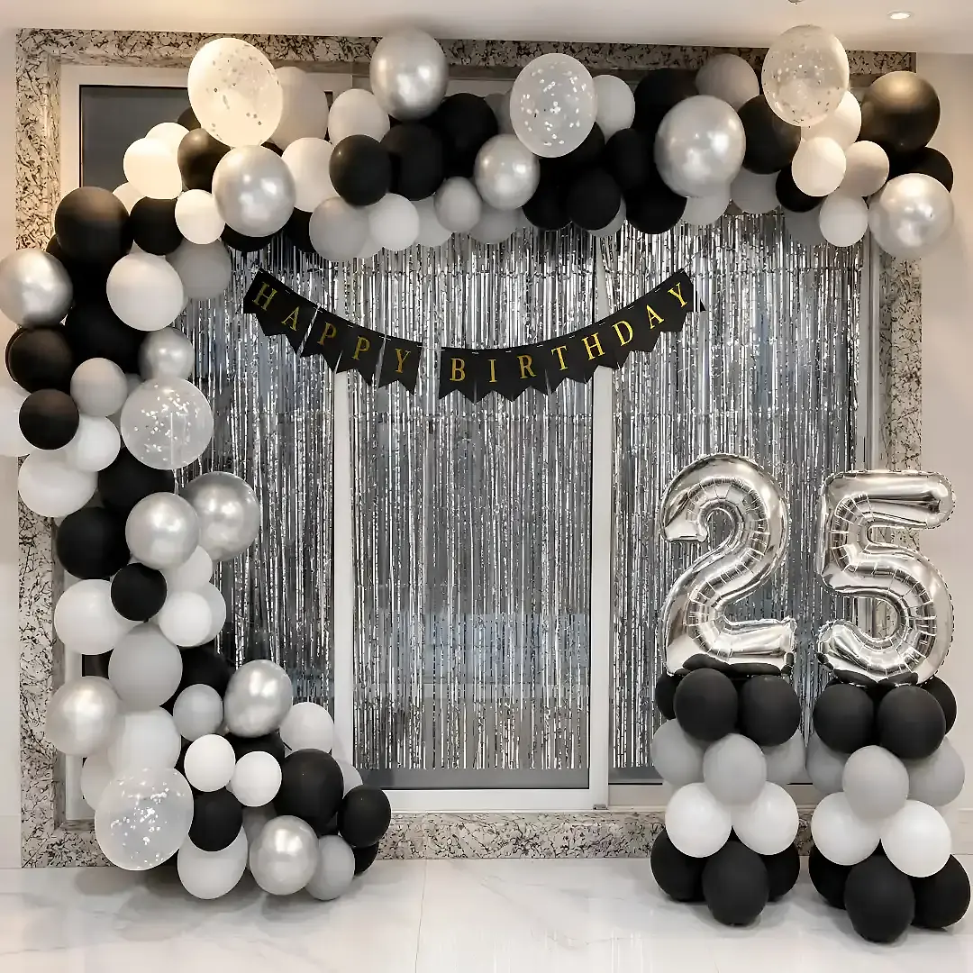 Happy Birthday Balloon Arch Set
