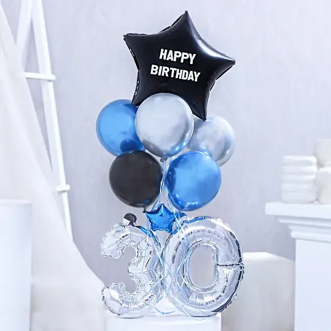 silverstarlightballoonbouquet1