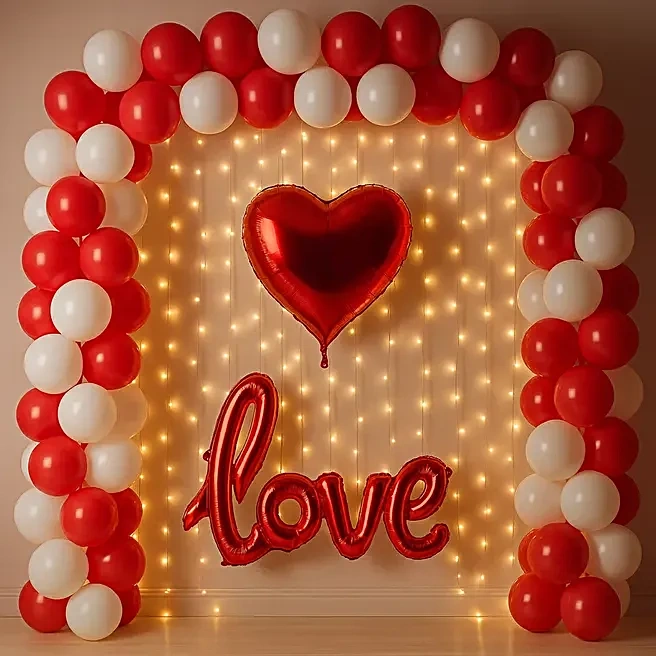 anniversaryheartledballoondisplay2