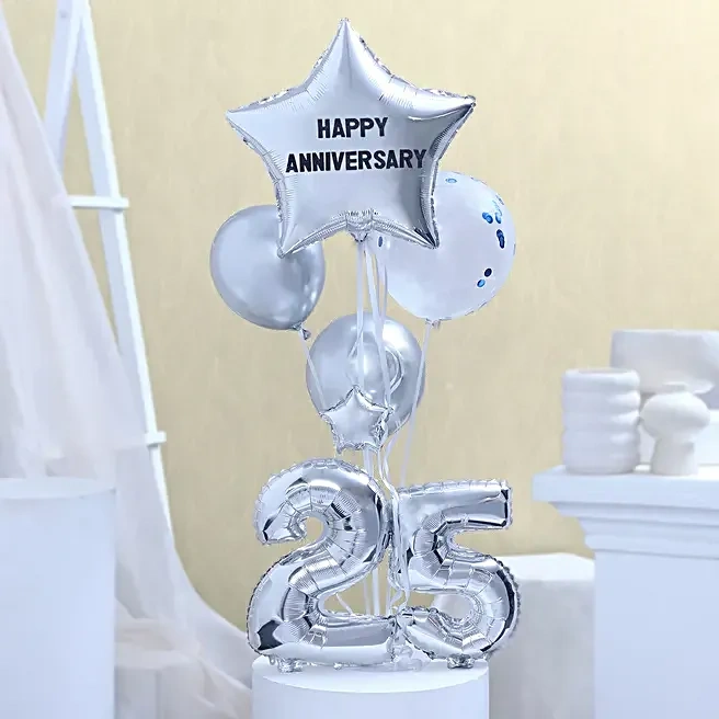sweet25thcelebrationballoonbouquet1