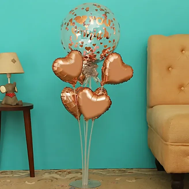 rosegoldloveyouballoonbouquet1