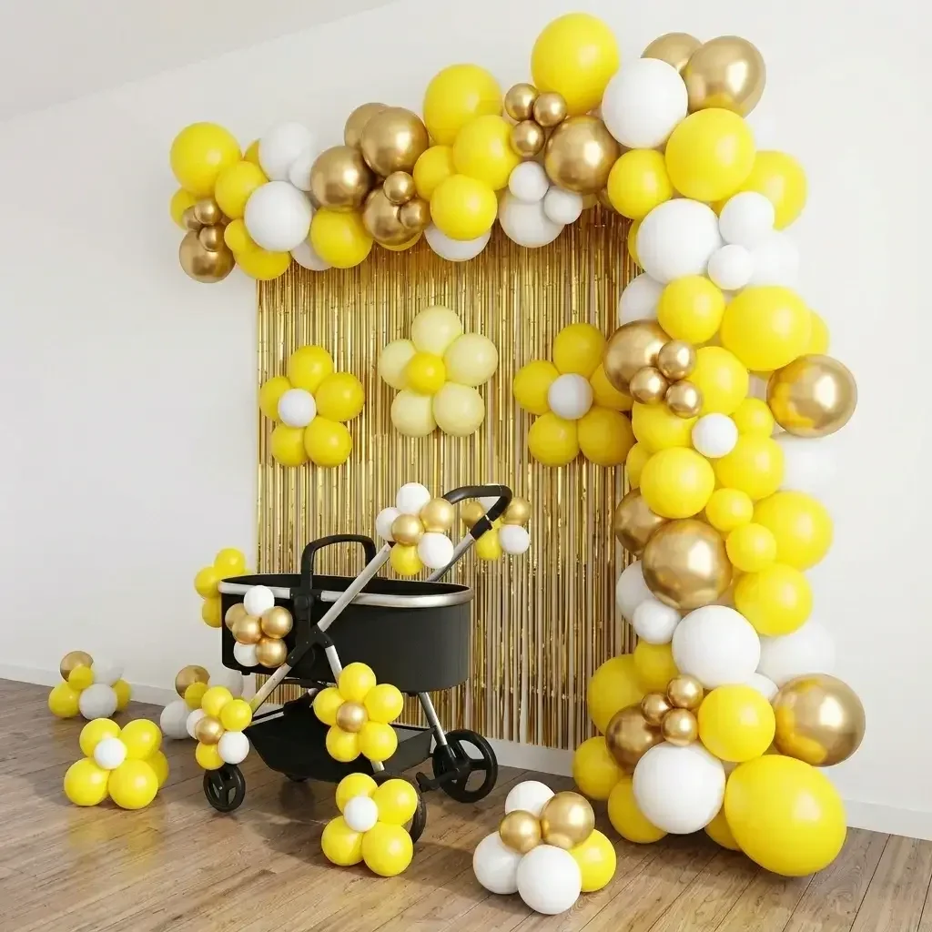 Naming Wall Arch Decoration Setup 