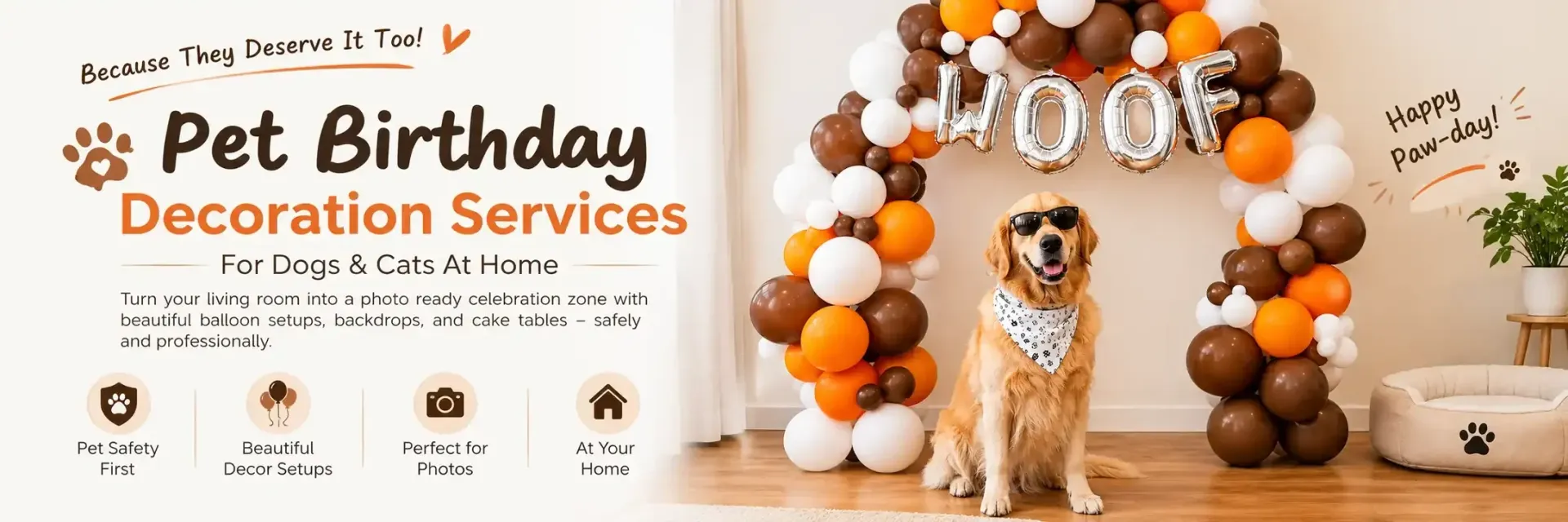 Pawsome Birthday Celebration at Home